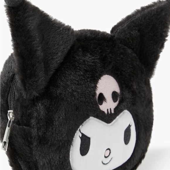 Kuromi Plush Makeup Bag - Picture 3 of 6